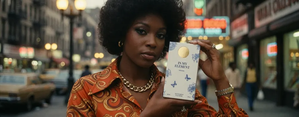 Houdini Perfumes street campaign still