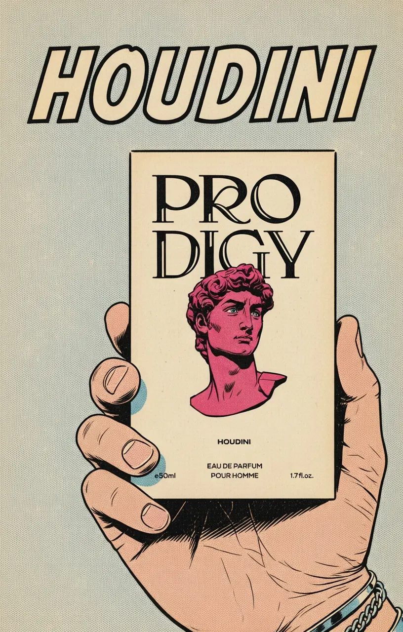 Houdini Perfumes Prodigy packaging