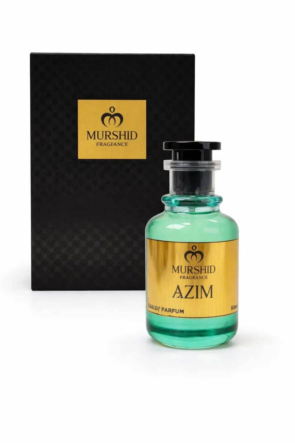 Murshid Fragrances Azim bottle and box