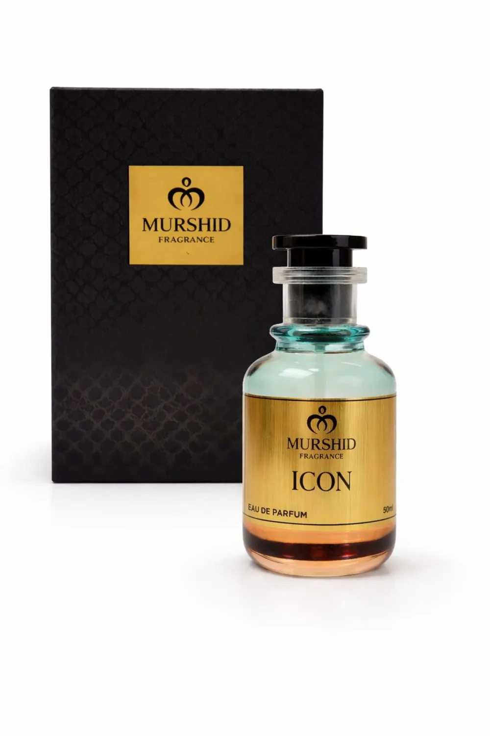 Murshid Fragrances Icon bottle and box