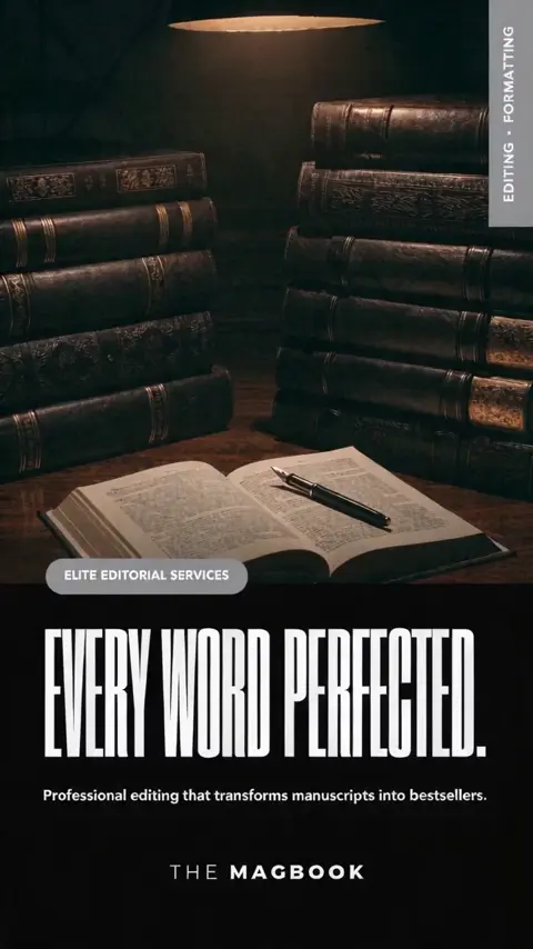 The MagBook editorial services reel, Every Word Perfected