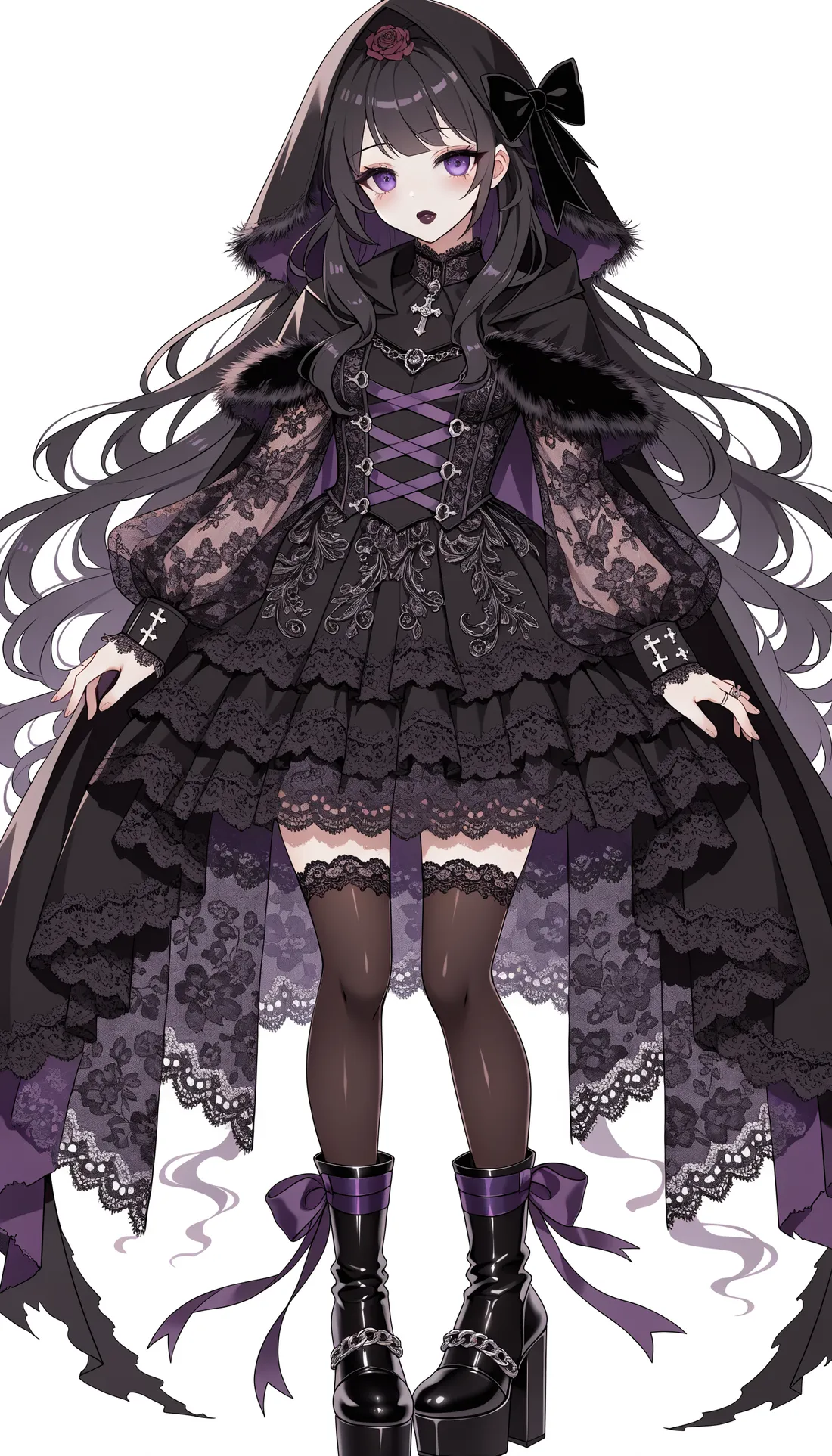 Amelia Faustin VTuber model variant