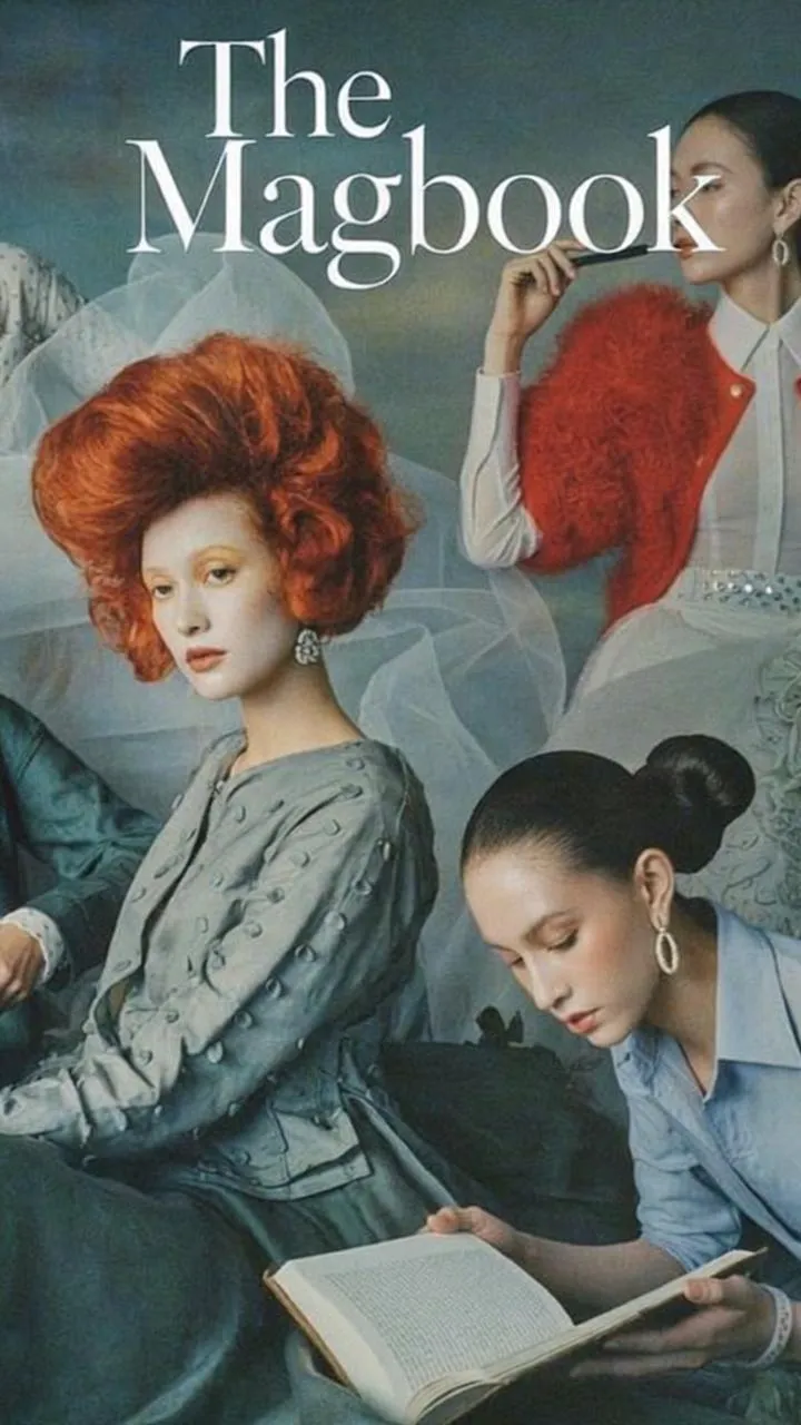 The MagBook editorial campaign image