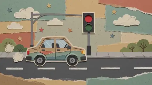 Illustrated spot, the daily drive