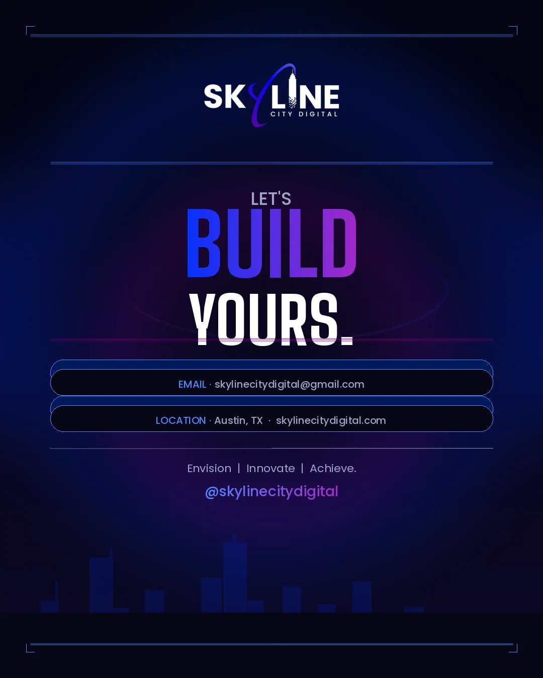 Skyline City Digital call to action card